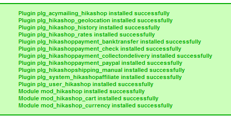 Install Extensions