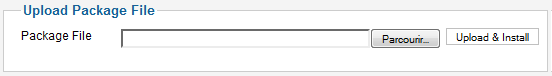 upload package