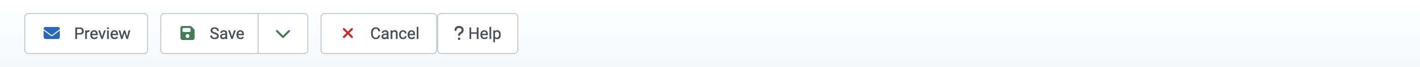 E-mail toolbar
