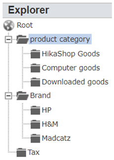 Product Explorer