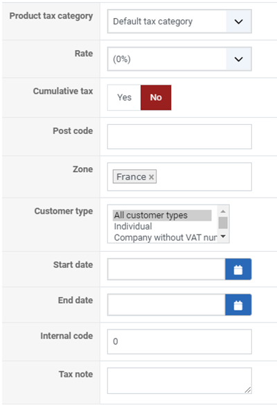 taxation rule infotmation