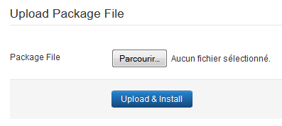 upload package