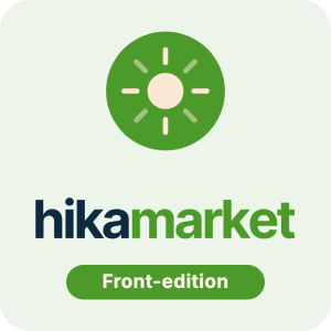 HikaMarket Front-edition