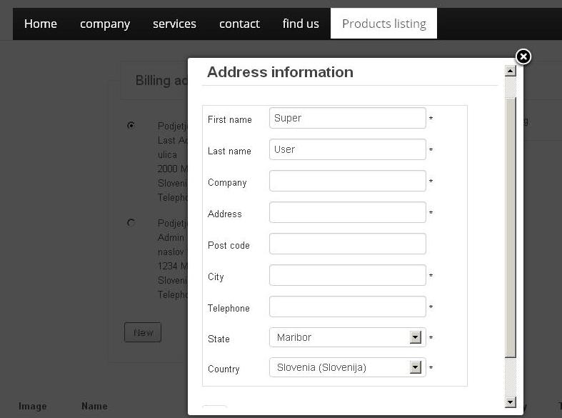 Hikashop Billing Address Hikashop